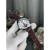 Patek Philipp e Brown White Leather Strap Premium Watch