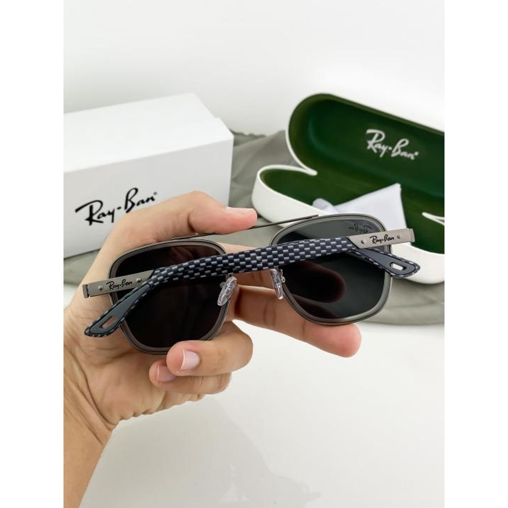 REY BAN GREY BLACK 3607_56