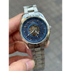 Omeg a Sea Master Aqua Terra World Timer Automatic Silver Blue Stainless Steel