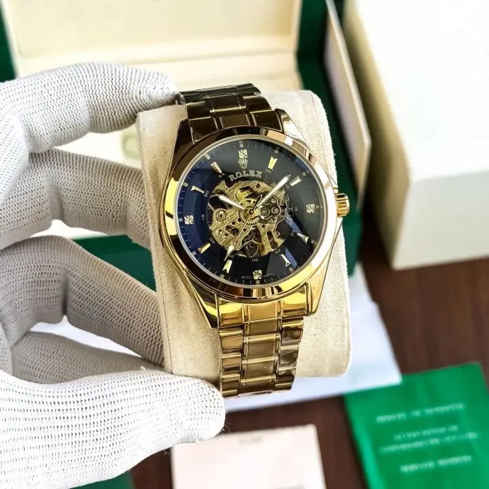 Rol_ex Automatic Gold Black