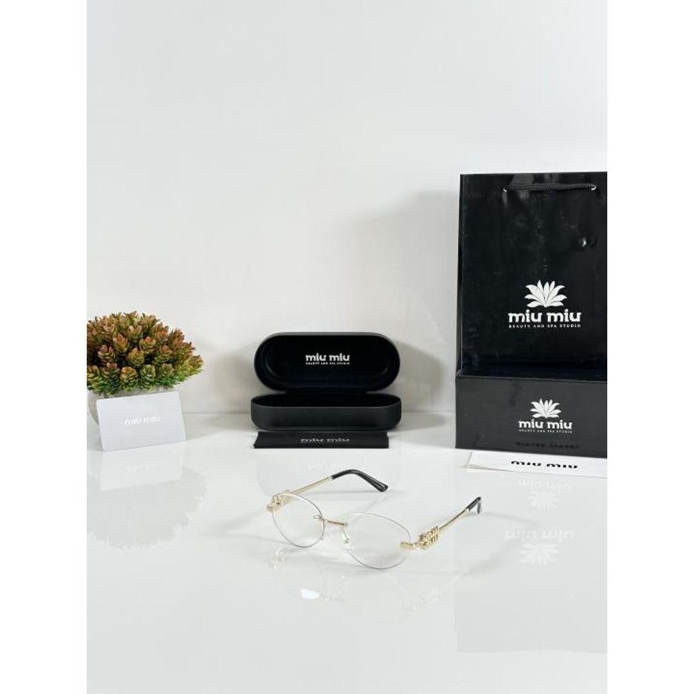 Miu Miu WMNS 1025 Gold Day Night Colour Changing Glass