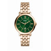 FosilWomen_Rosegold_Green_Dial