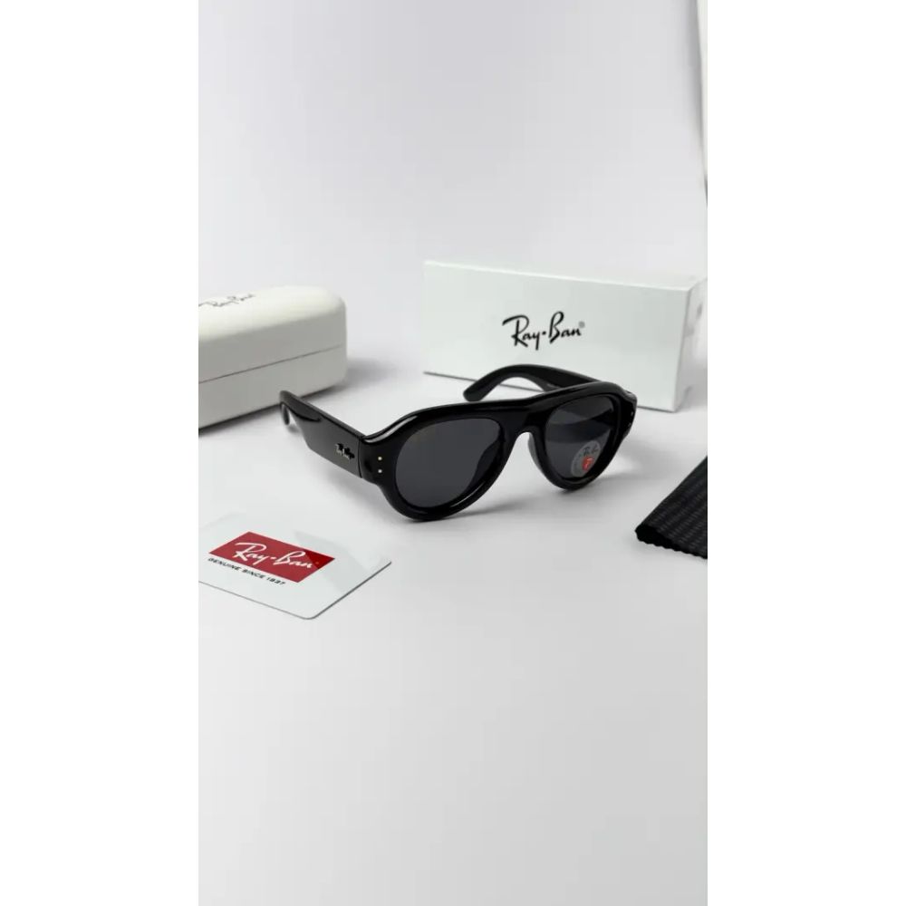 REY BAN BLACK PUFFER 4925-64
