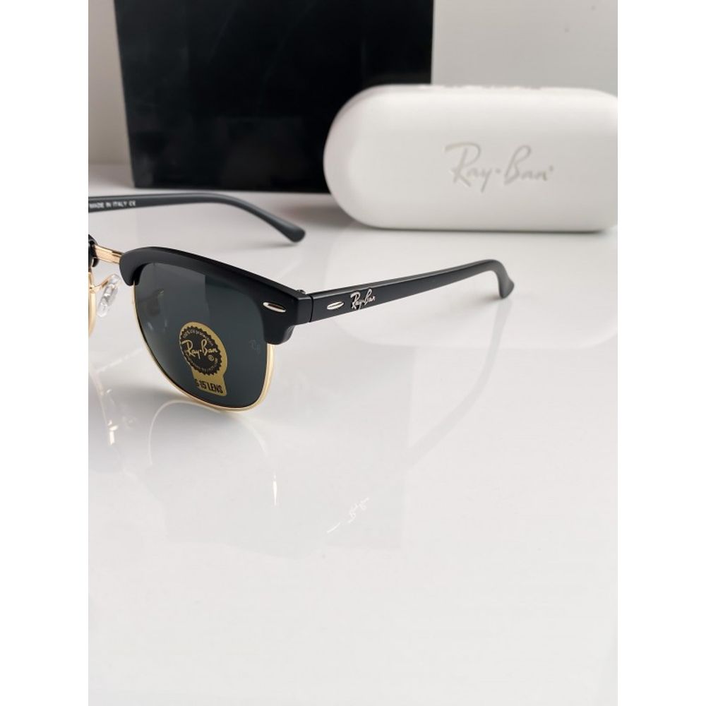 Rey ban gold black club master 3016