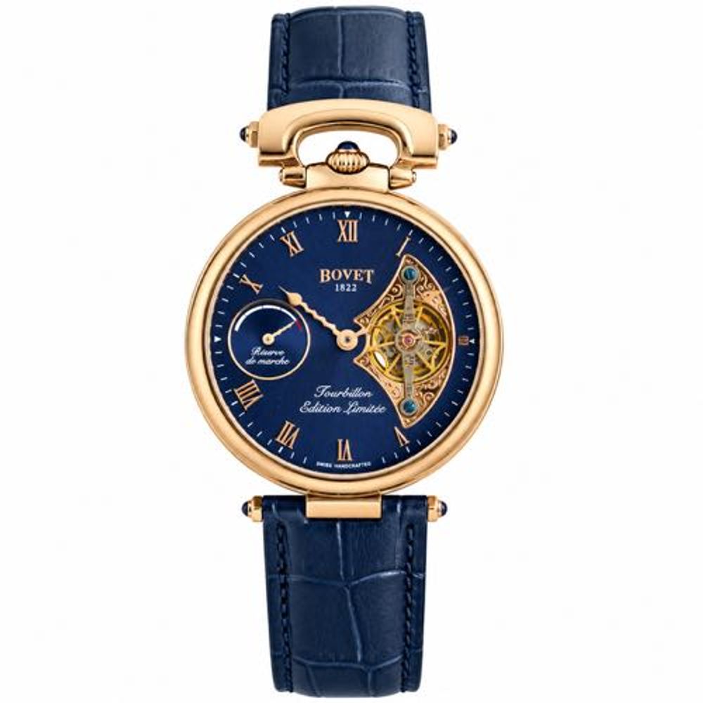 Bovet Amadeo Fleurier Tourbillion Blue Rose Gold