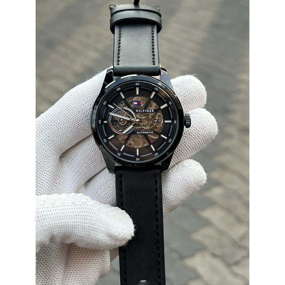 Tommy Hilfiger Automatic Leather Belt