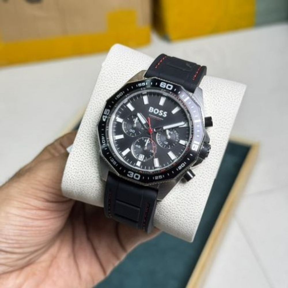 Boss Energy Chronograph Silicon Watch