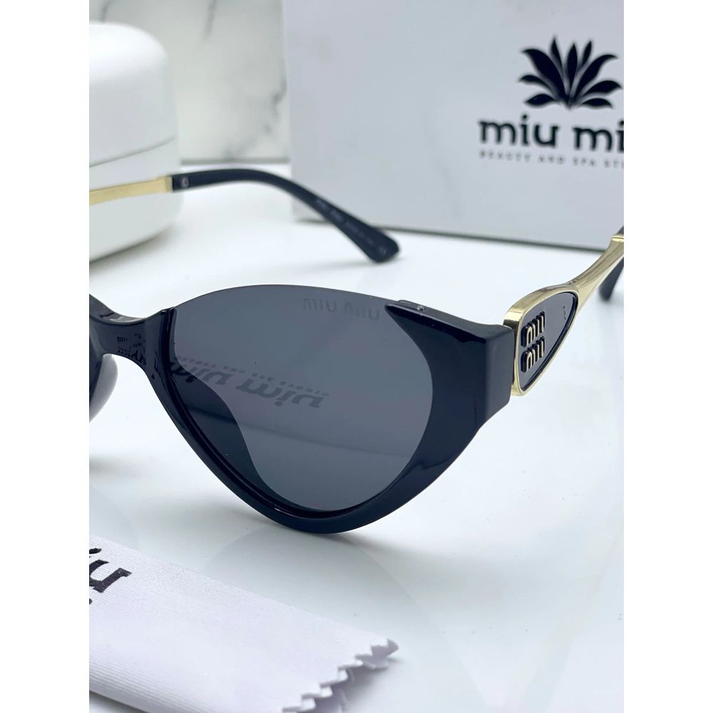 Miu Miu 26056 Gold Black