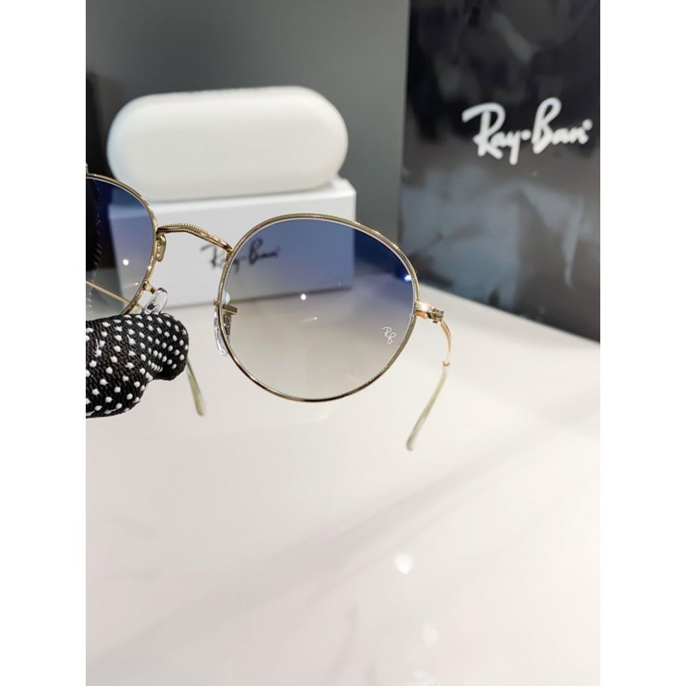 Rey ban 3447 gold blue