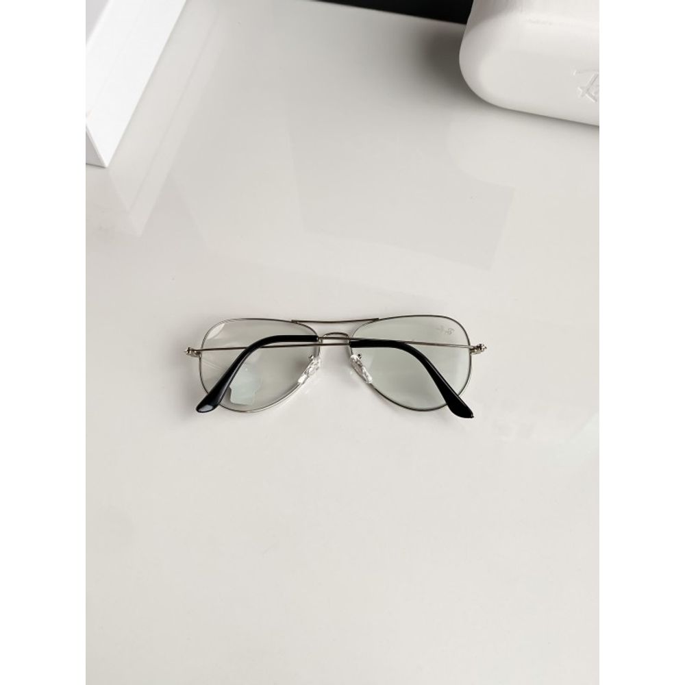 Rey ban silver frame