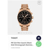 Tisot PR516 Rose Gold Black Authentic Store Quality