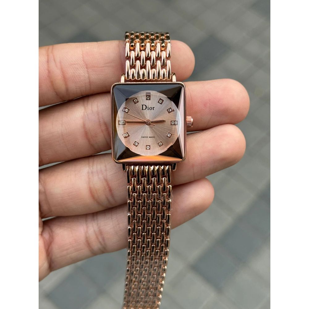 Dio_r Square women's Full Rose
