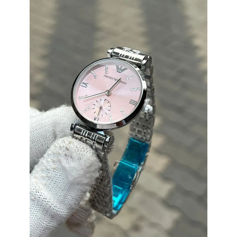 Emporio Armani Silver Pink