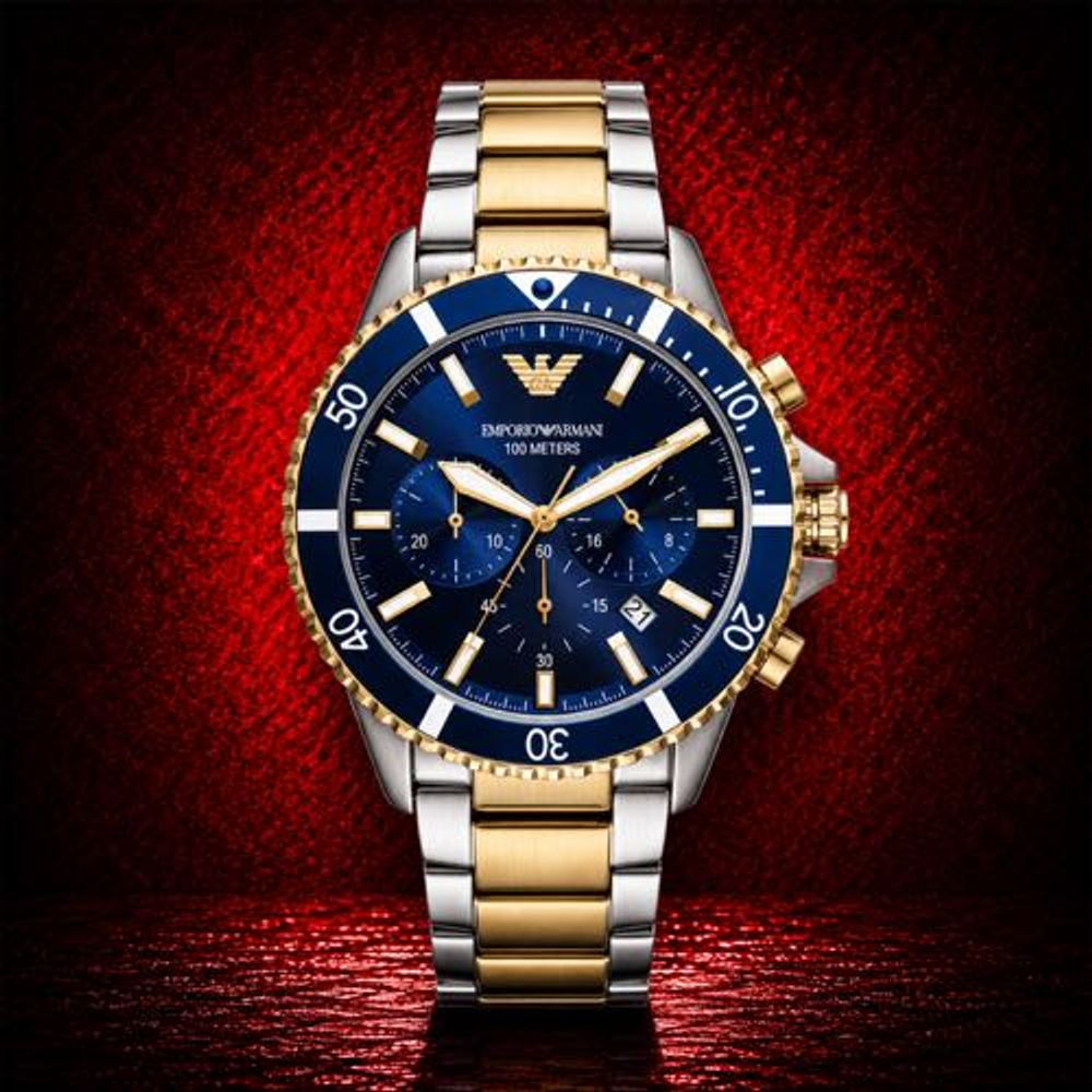 Authentic Grade Emporio arma Stainless Steel Chronograoh Watch