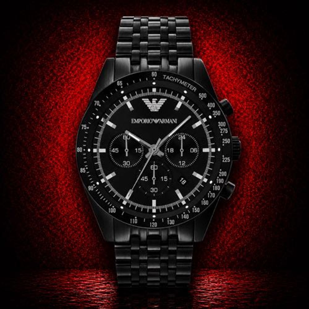 Authentic Grade Emporio arma Stainless Steel Chronograoh Watch