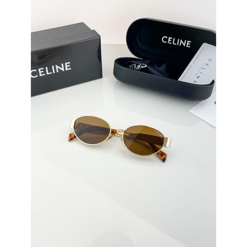 CELINE GOLD BROWN 1006