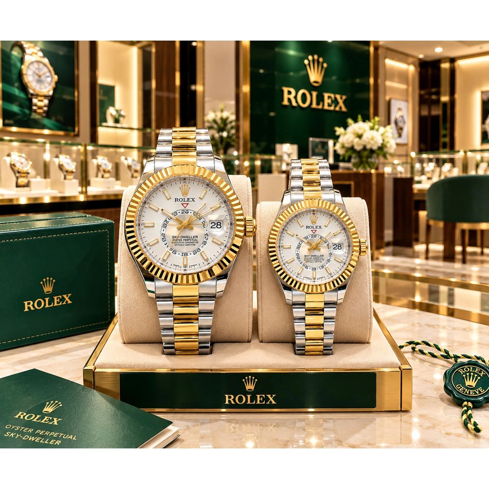 ROLEX SKYDWELLER COUPLE