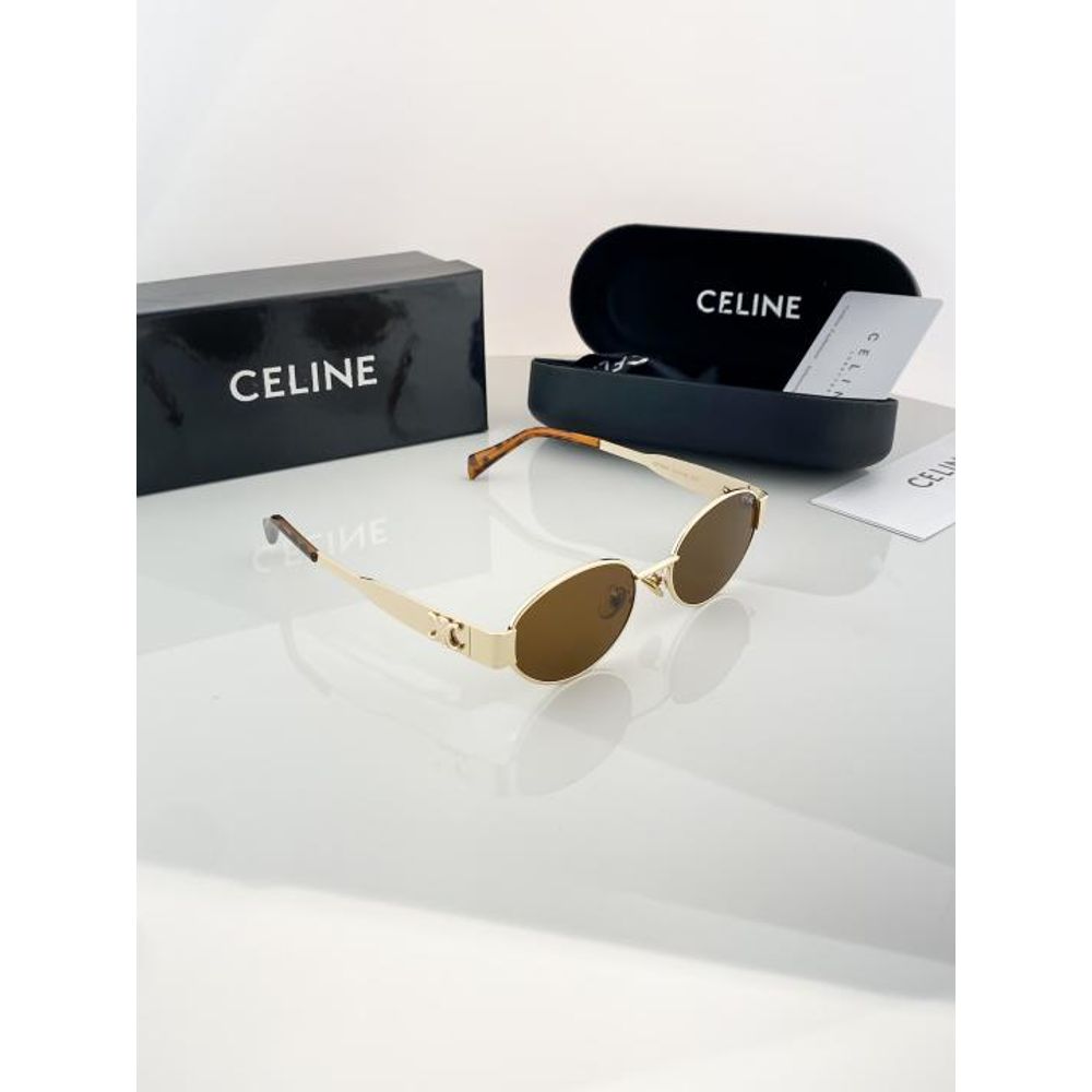 CELINE GOLD BROWN 1006