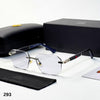 Maybac 293 silver black plano