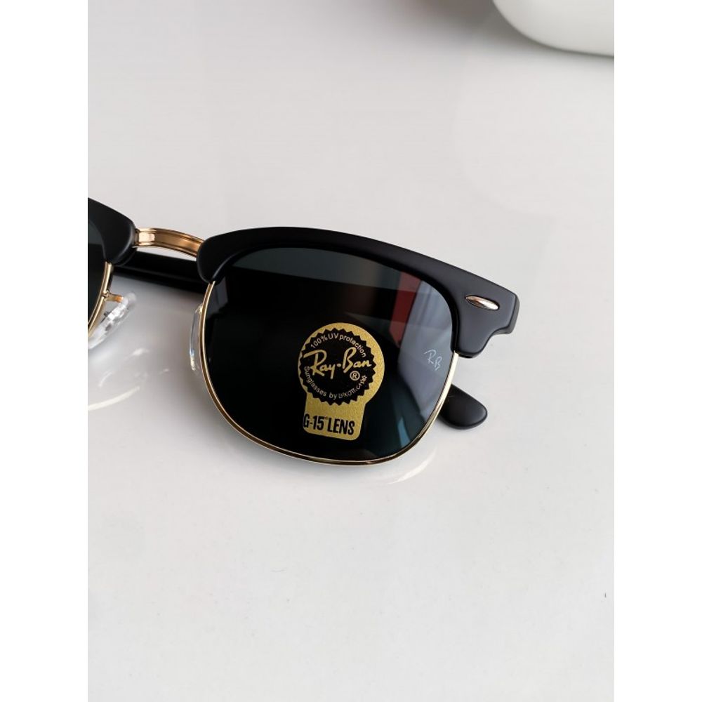 Rey ban gold black club master 3016