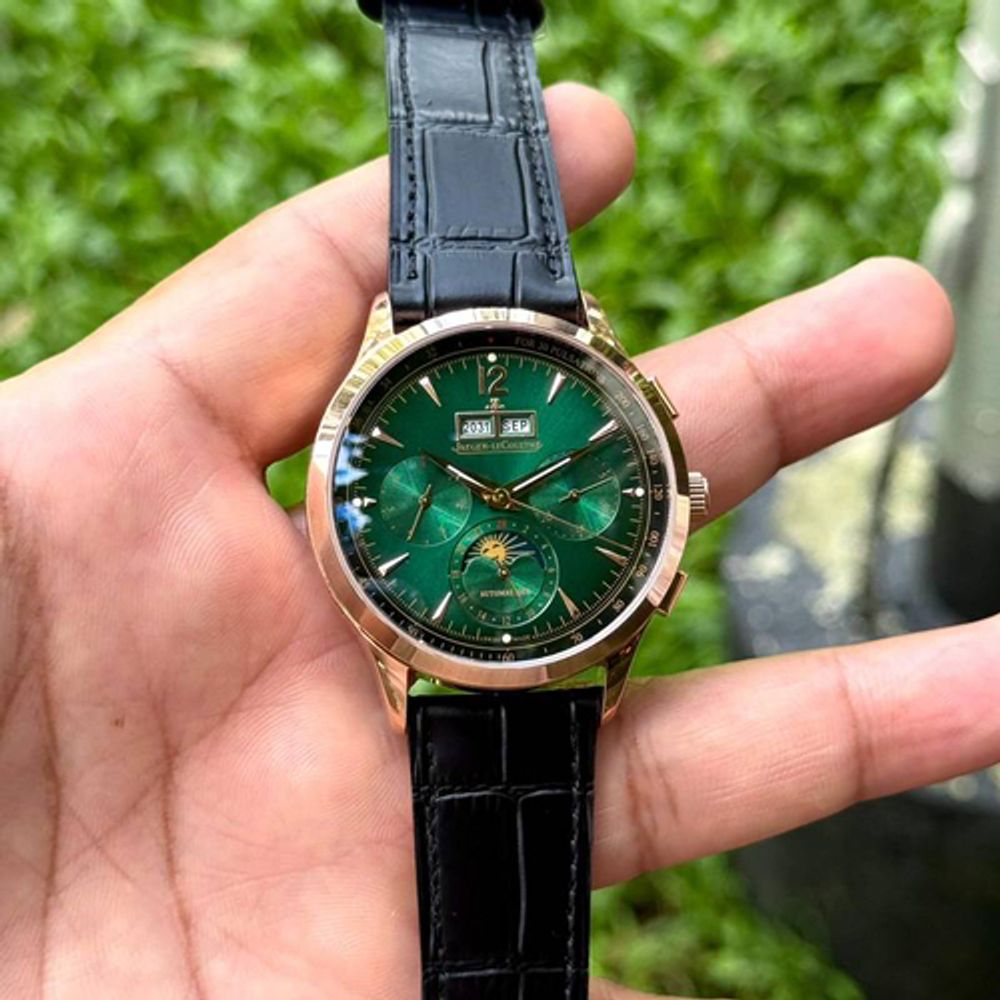 Jaegar-Le Coultre Annual Calender Black Green