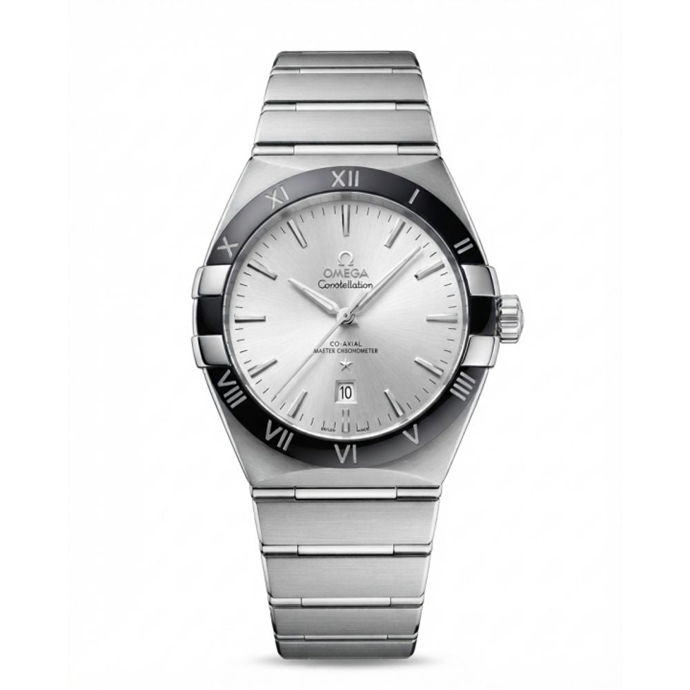 Omegg_a Constellation Co-Axial Chornometer Silver  Dial