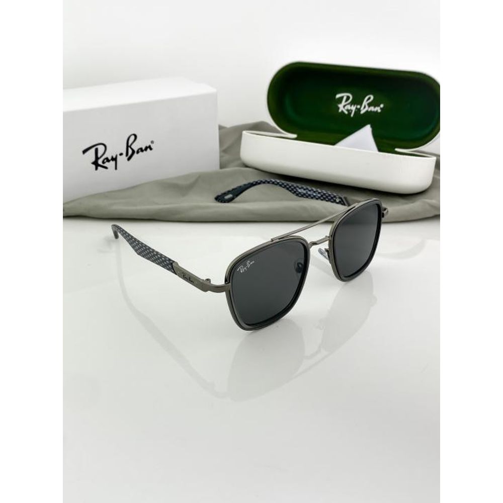 REY BAN GREY BLACK 3607_56