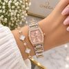 Omegha Constellation Quadrella Rosegold Two Tone