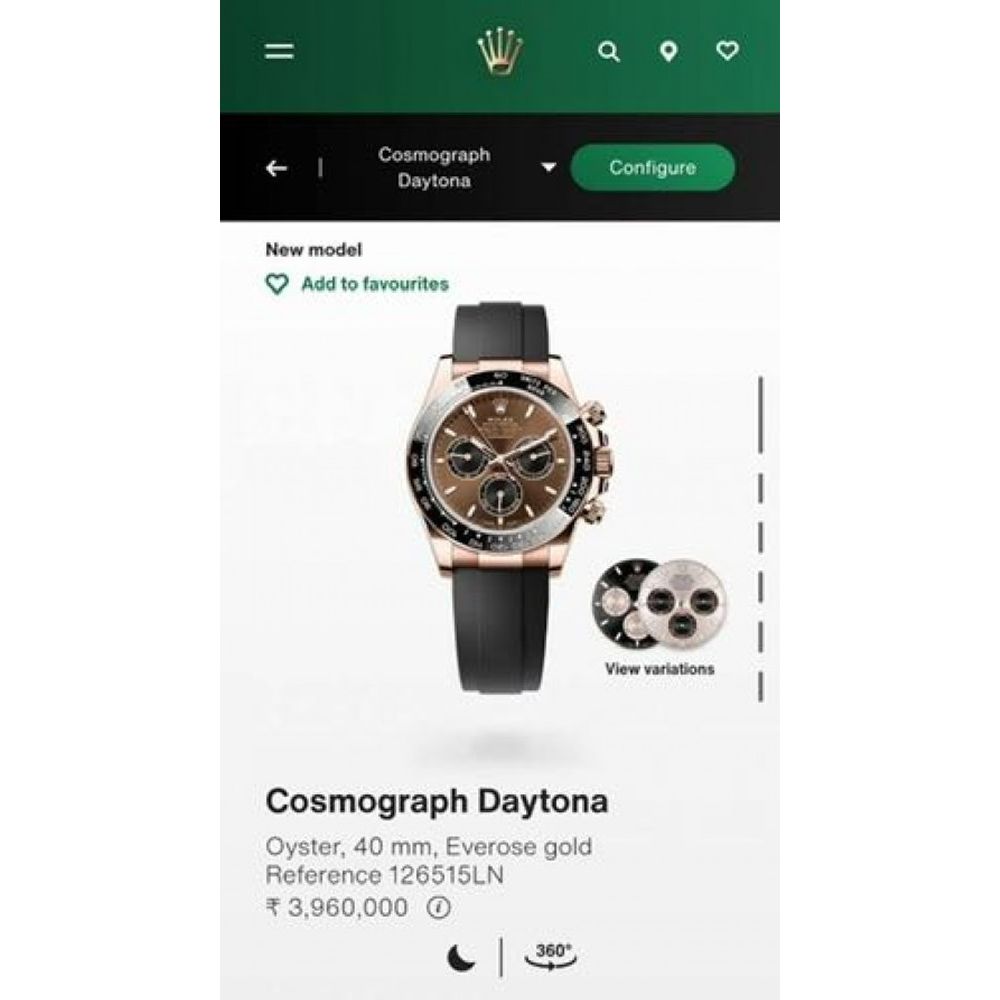 Rollex Daytona Fiber Quartz
