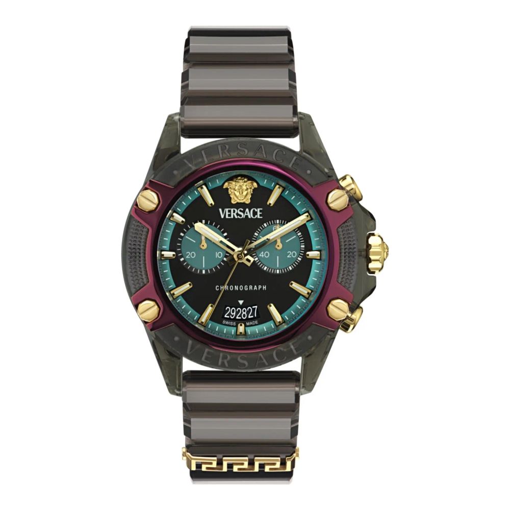Versace VE8P00224 Icon Active Chronograph Unisex Watch Authentic Store Quality