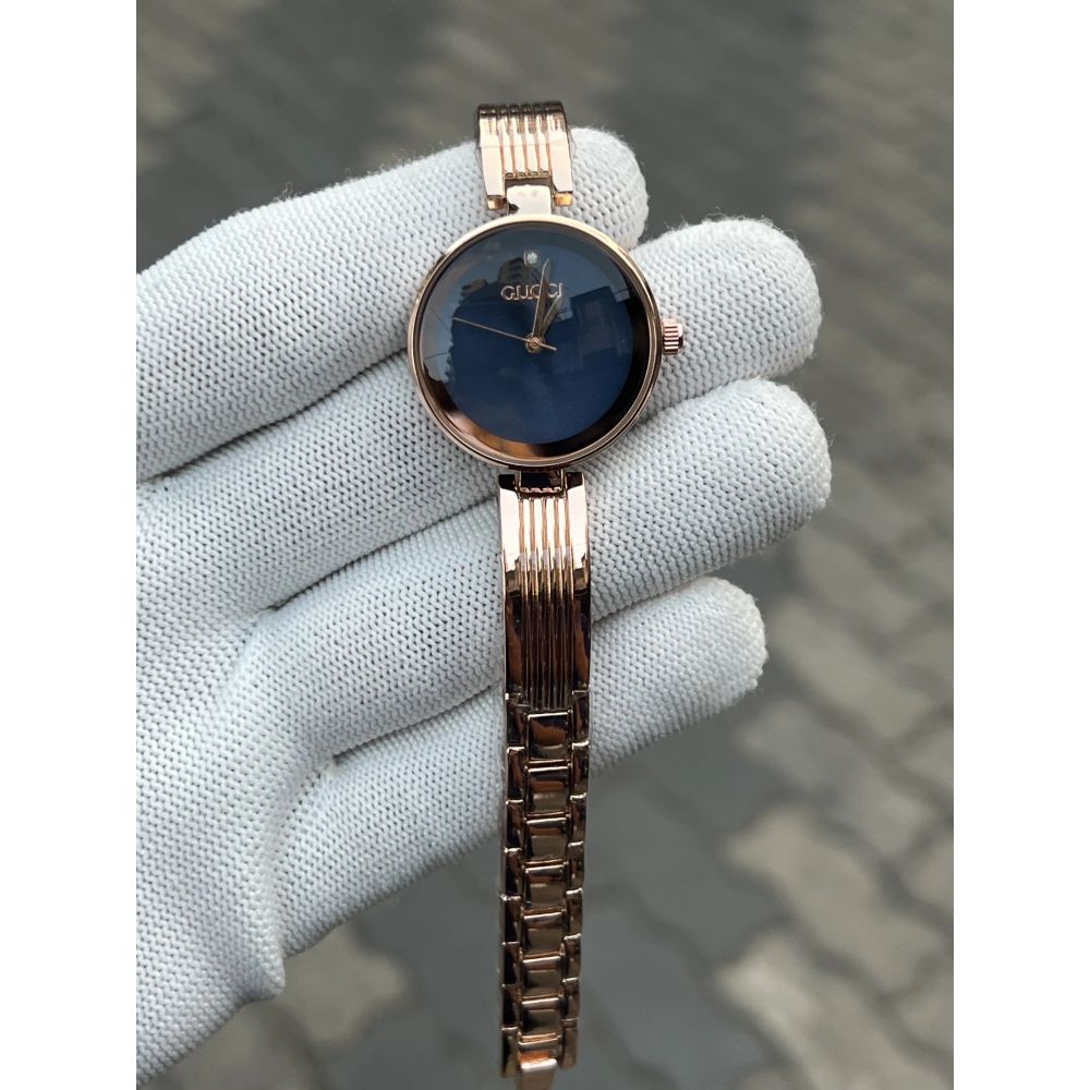 Gucc_i Rose Gold Blue
