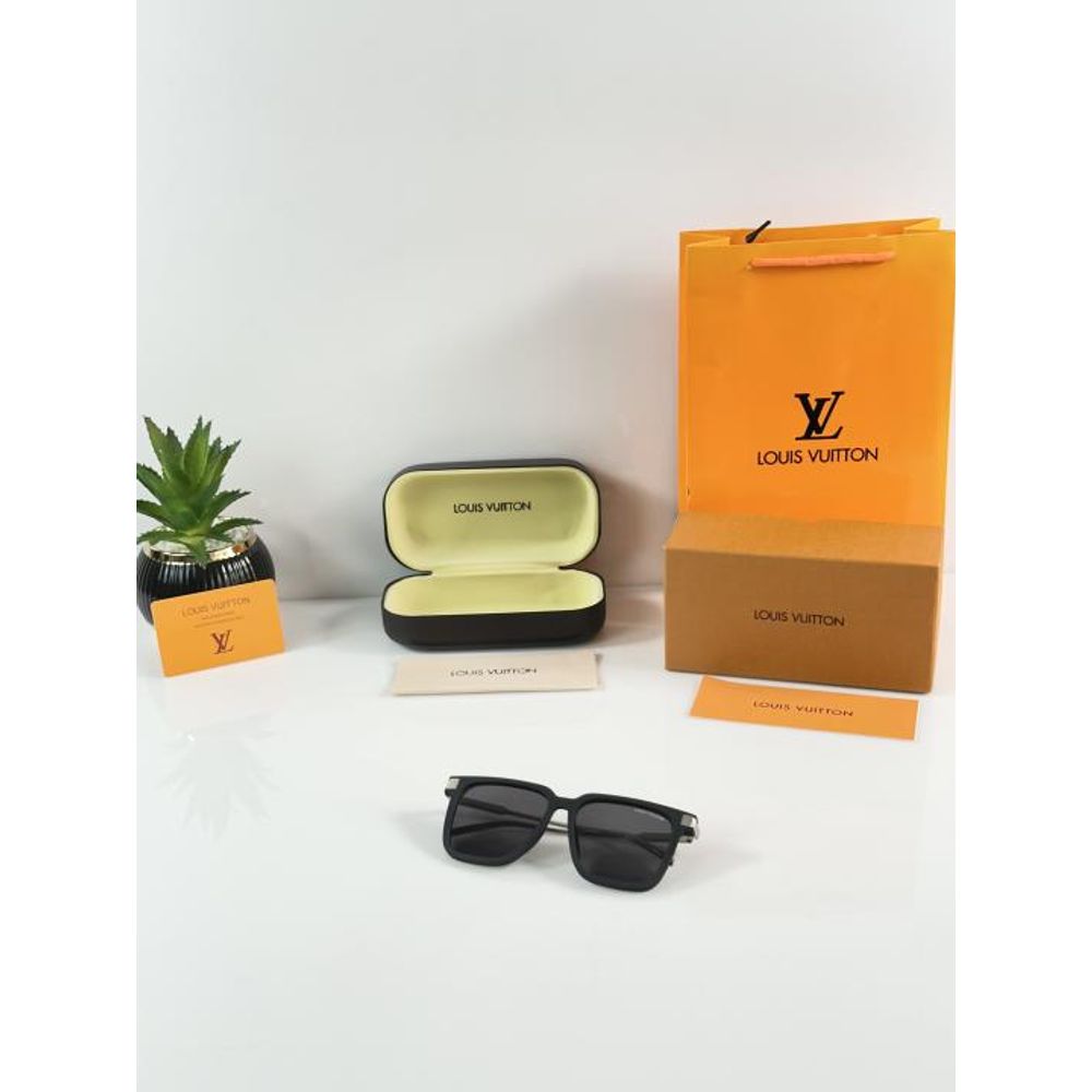 Loius Vutton 8779 Silver Matte Black