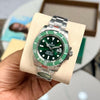 Semi ETA Rollex Submariner Oystersteel Green Bezel Green Dial