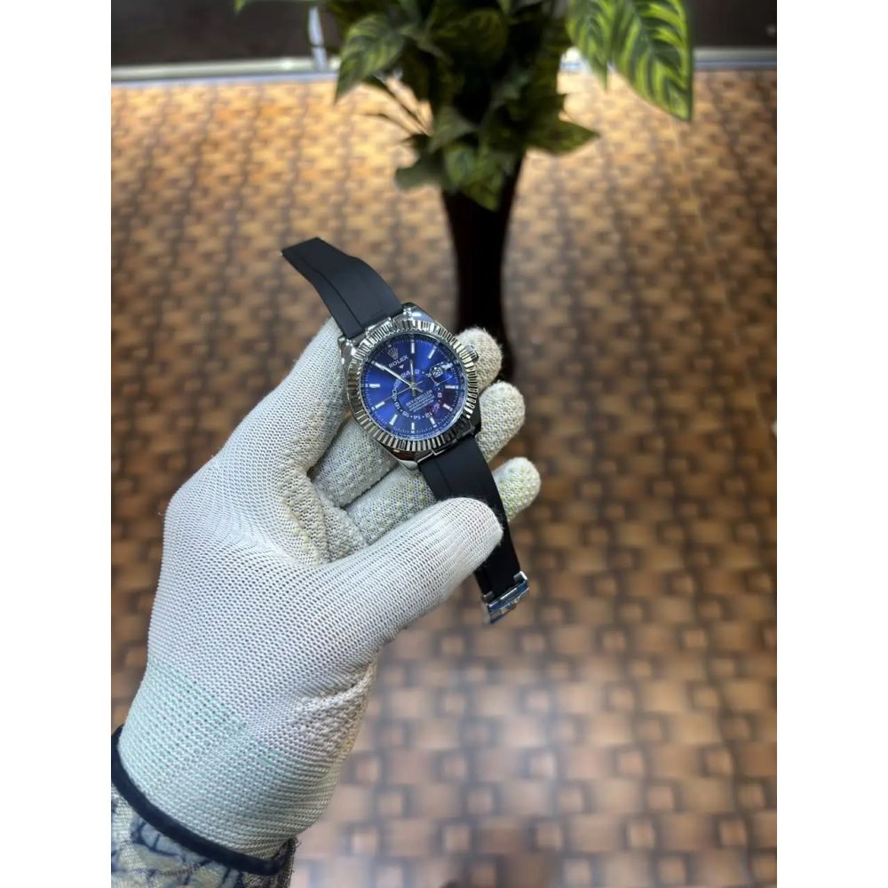 Rolex Sky-Dweller  Oysterflex strap.