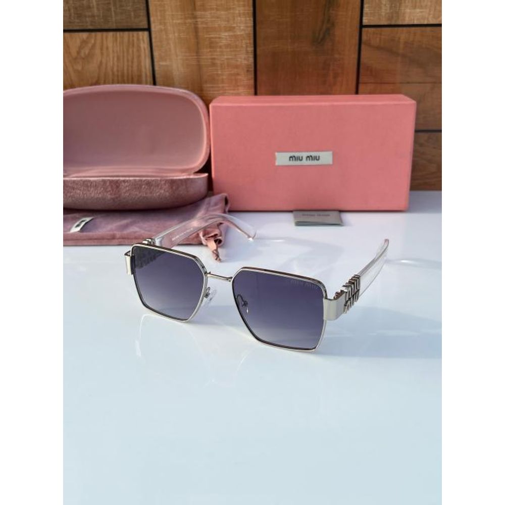 Miu miu 720 silver black