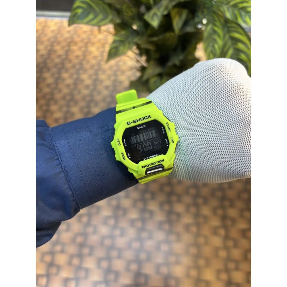 Casio G-Shock GBD-200-9DR Digital Dial Lime Green