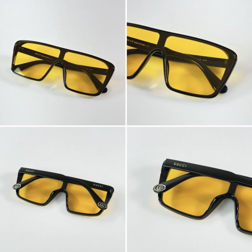 Guchi 7110 Black Yellow