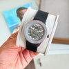Raado Captain Cook Silicone Strap Skeleton Dial Men Swach