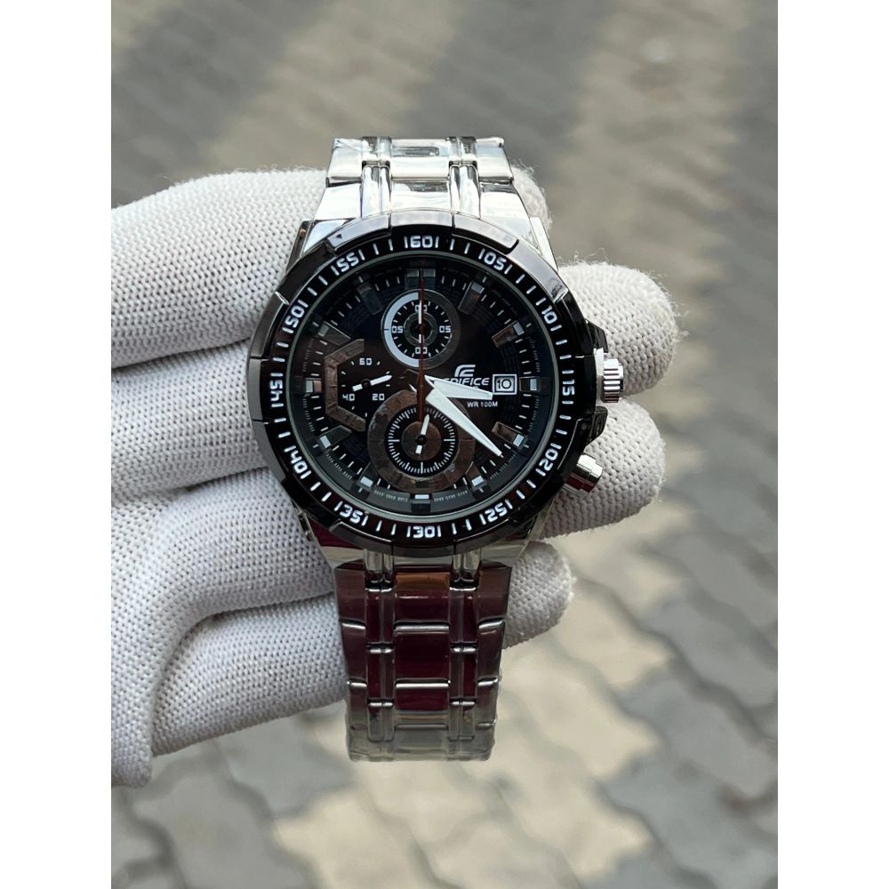 Casio Edifice Silver Black