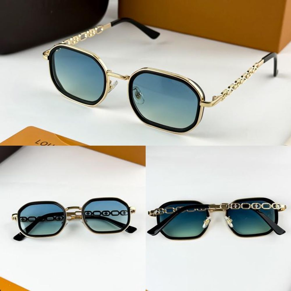 LOIUS VUTTON GOLD BLUE