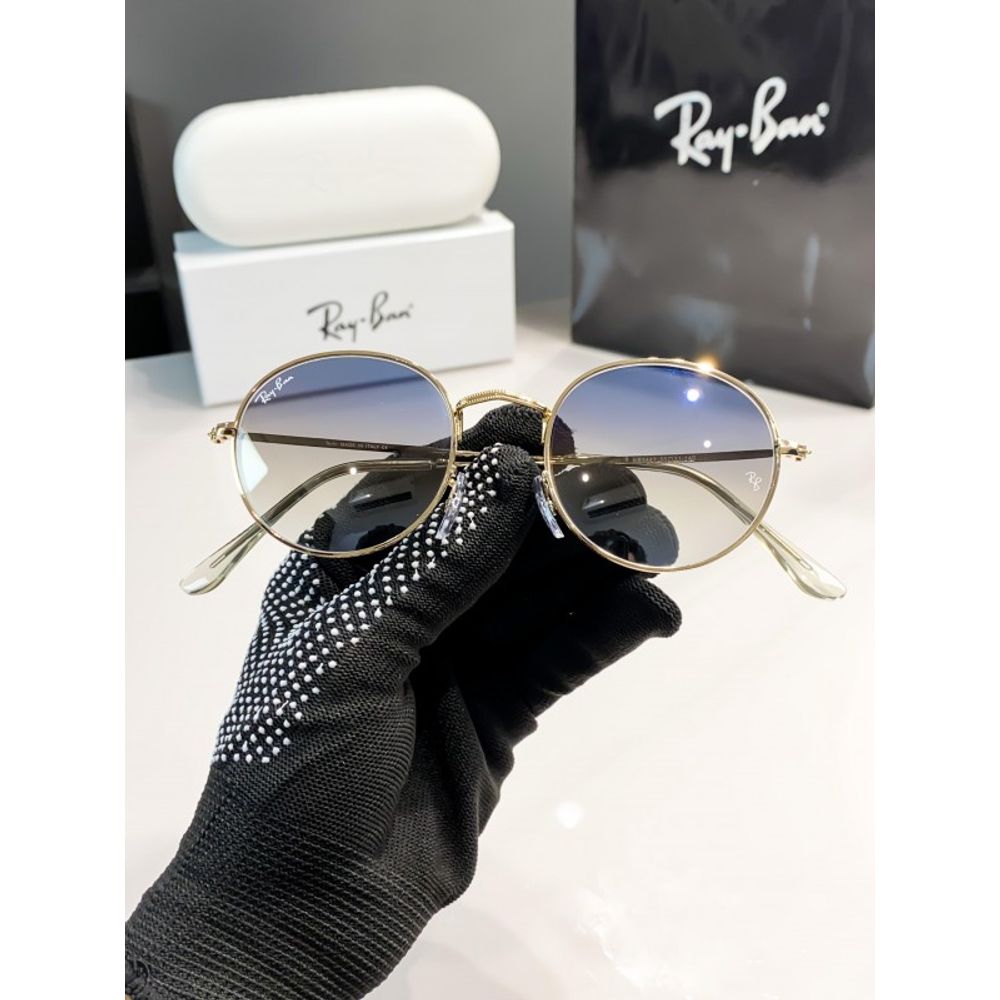 Rey ban 3447 gold blue