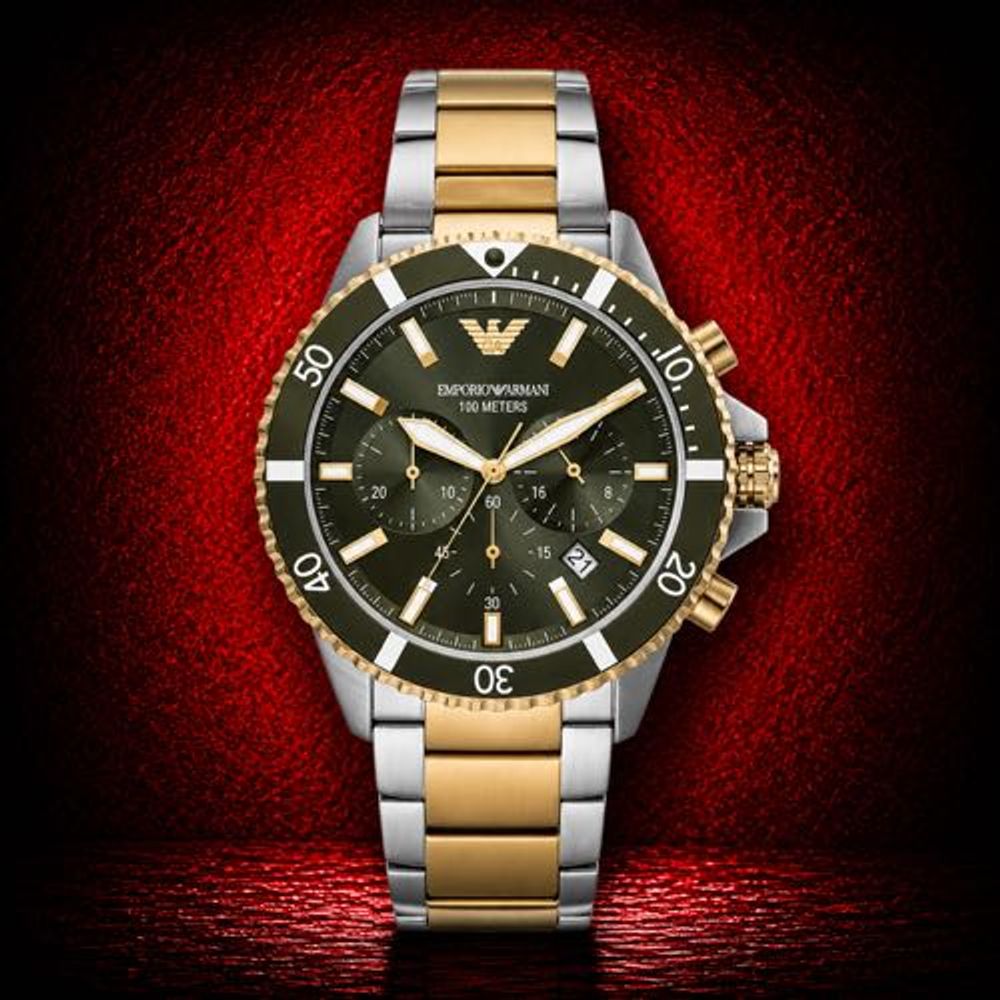 Authentic Grade Emporio arma Stainless Steel Chronograoh Watch