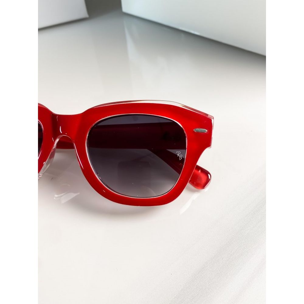 Rey ban red black 2186
