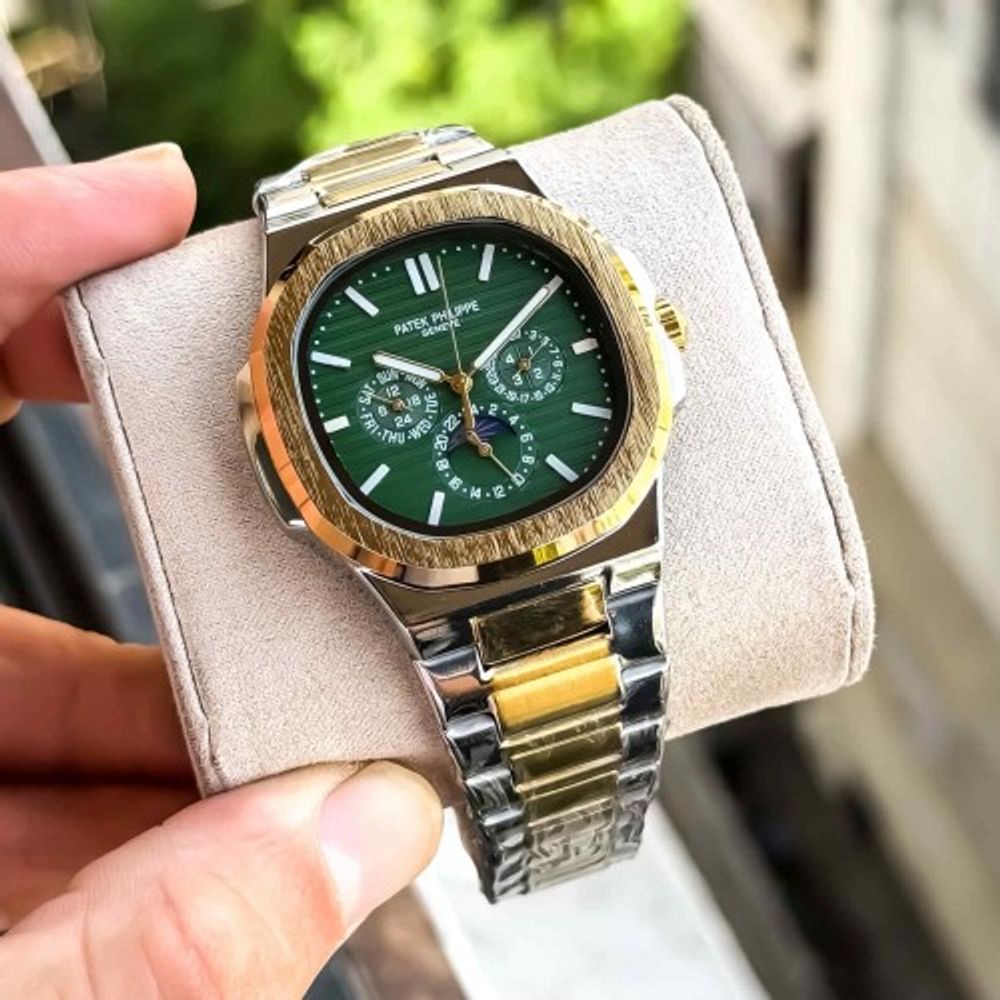 PATEK_PHILIPE_GOLD-TT-GREEN