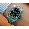 Rollex Submariner Green Black Premium Japan Automatic Adjustable Lock