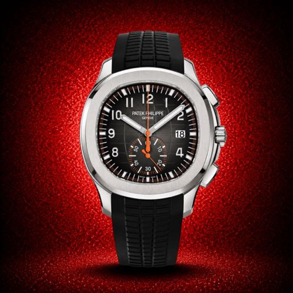 Patek Phillipe 5968A Silver Black Semi ETA