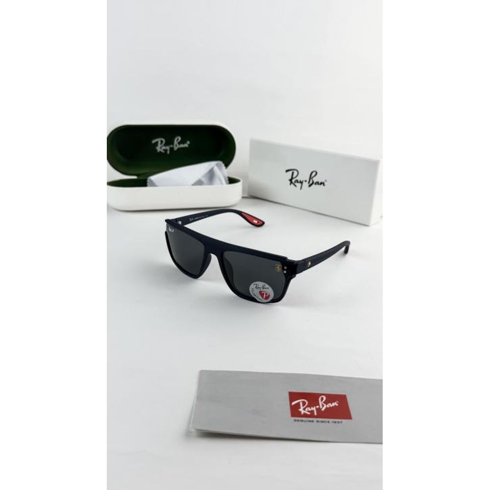 REY BAN MATTE BLUE 3576