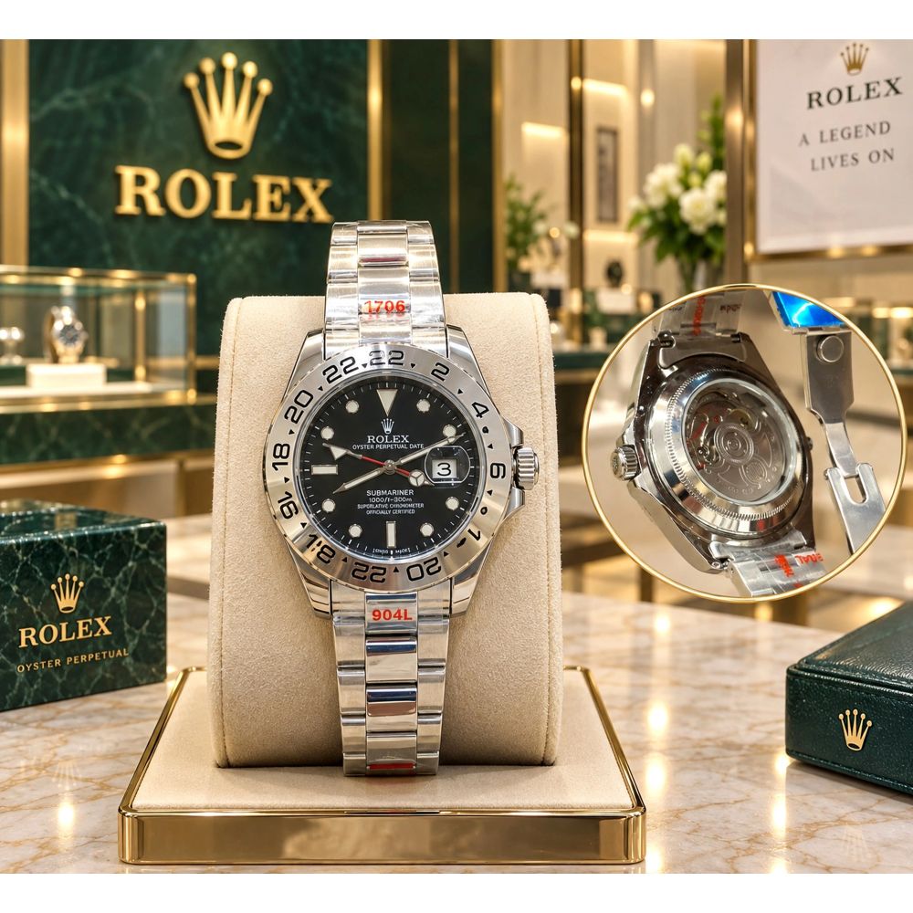 Rolex Explorer Back open Auto movment