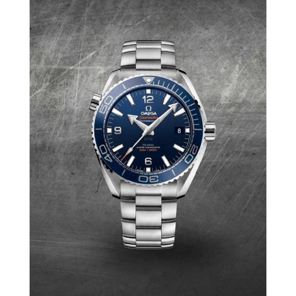 Omegg_a Seamaster Planet Ocean 600M silver blue