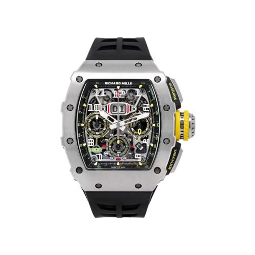 Richard Mille Chronograph RM11 03 Black Silver